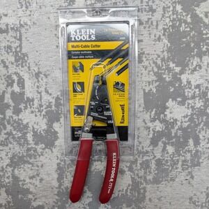 Klein Tools 63020 Multi-Cable Cutter Klein-Kurve Screw Shearing Red Made in USA